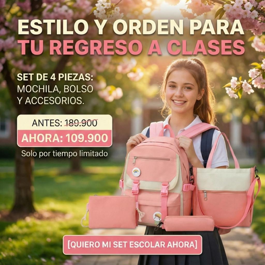 Estrena el look completo que siempre soñaste y siente la magia de un set diseñado exclusivamente para tu personalidad.