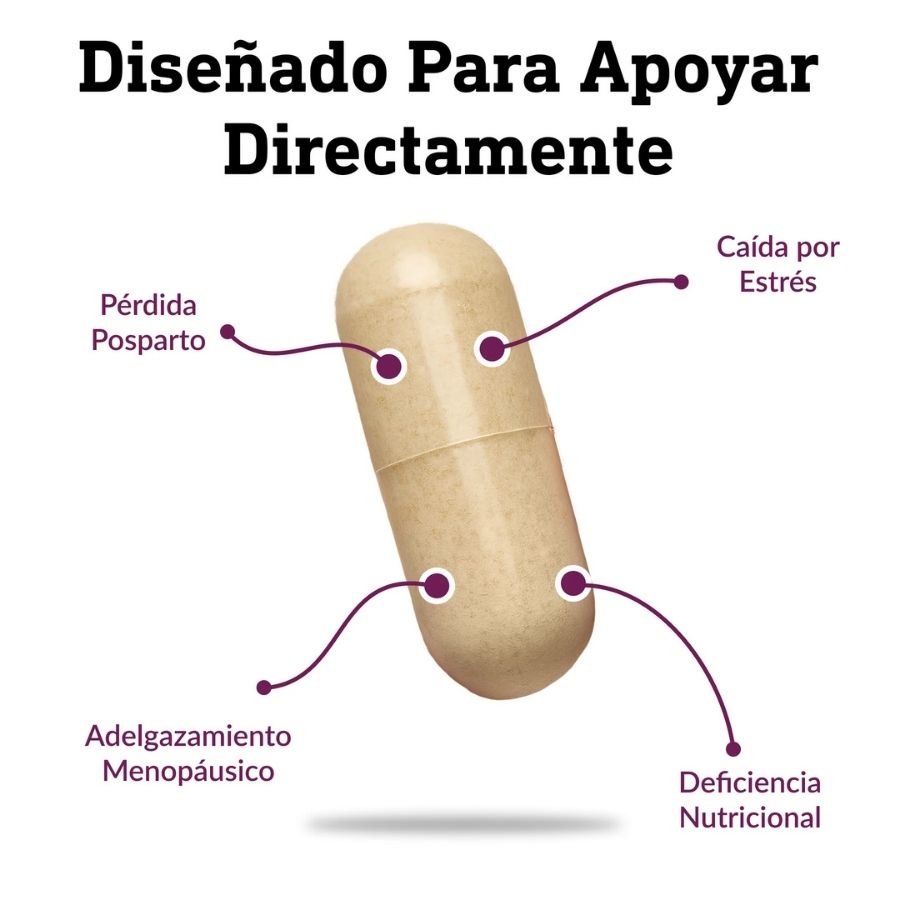 Vuelve a amar lo que ves en el espejo: Detén la caída y despierta el crecimiento que tu cabello había olvidado con Hair growth®