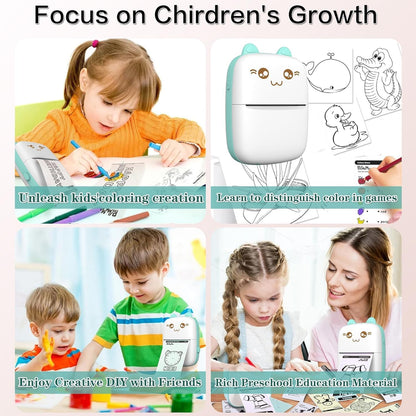 Deja de copiar y empieza a ganar con nuestra mini impresora Libera tus manos, captura el éxito y domina cada examen sin perder un segundo